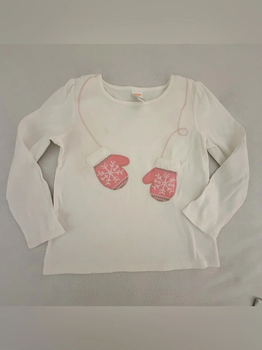 Gymboree Snow Princess Mitten Top